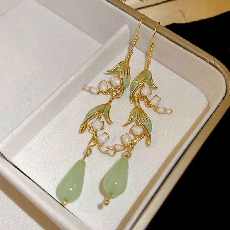 Leaves Dangle Earrings