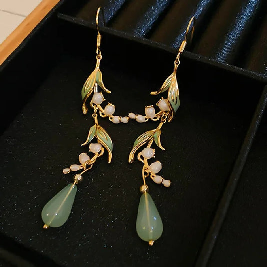 Leaves Dangle Earrings