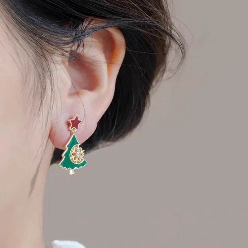 Christmas Tree Earrings